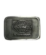 Vintage Ford 75th Anniversary Belt Buckle With Original Box 1978 Heritag... - $26.10