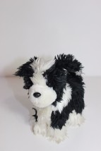 Used American Girl Saige&#39;s Puppy Dog REMBRANDT Border Collie Black and W... - £14.98 GBP