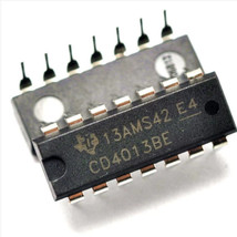 Military Spec CD4013BE Integrated Circuit Dual D-Type Flip Flop DIP14 - $3.47