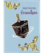 Happy Hanukkah Grandson - HANUKKAH GREETING CARD - 93267 - $2.79