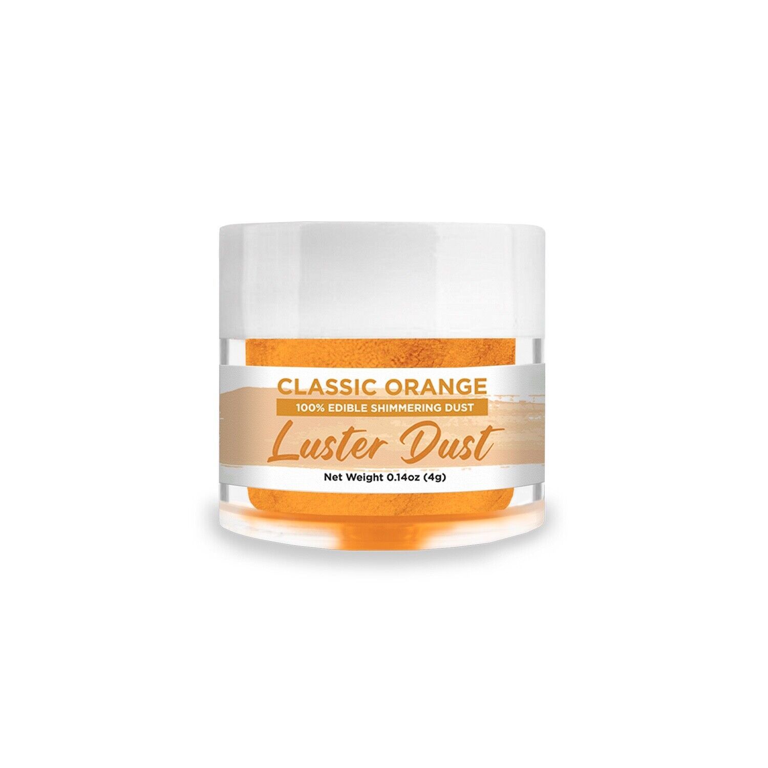 Bakell® 4g Classic Orange Edible Luster Dust - £7.88 GBP