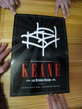 Keane With Brendan Benson Poster Fillmore Chinese Symbols May 9 2005 - $126.64 CAD