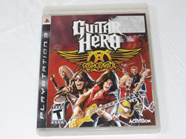 Guitar Hero Aerosmith Sony PlayStation 3, 2008 PS3 T-Teen BLUS30133B - £12.05 GBP