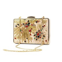 designer trend diamond chain women s clutch bags 2022 new fashion ladies evening party thumb200