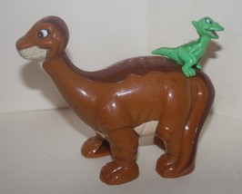Universal Studios Land Before Time Little Foot &amp; Ducky Coin Bank - $8.00
