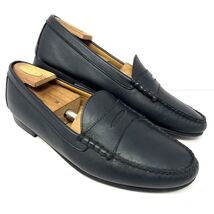 Jay Butler Men’s Cromwell Penny Loafer Sz 10.5 Black Leather Slip On Dre... - $110.83 CAD