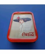 Coca-Cola Serving Tray &quot;DRINK DELICIOUS COCA COLA&quot; Hamilton King 1909 Gi... - $20.38