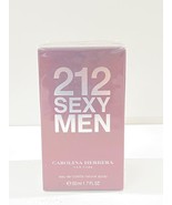 212 SEXY MEN By CAROLINA HERRERA 1.7O EDT Spray for Men - NEW WITH PINK BOX - $44.99