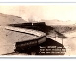 Daylight Train on Curve at San Luis Obispo California CA 1944 Postcard V7 - $5.89