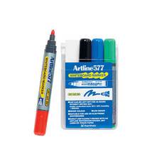 Artline Whiteboard Marker 3mm Bullet Assorted - Wallet of 4 - $759.88 MXN