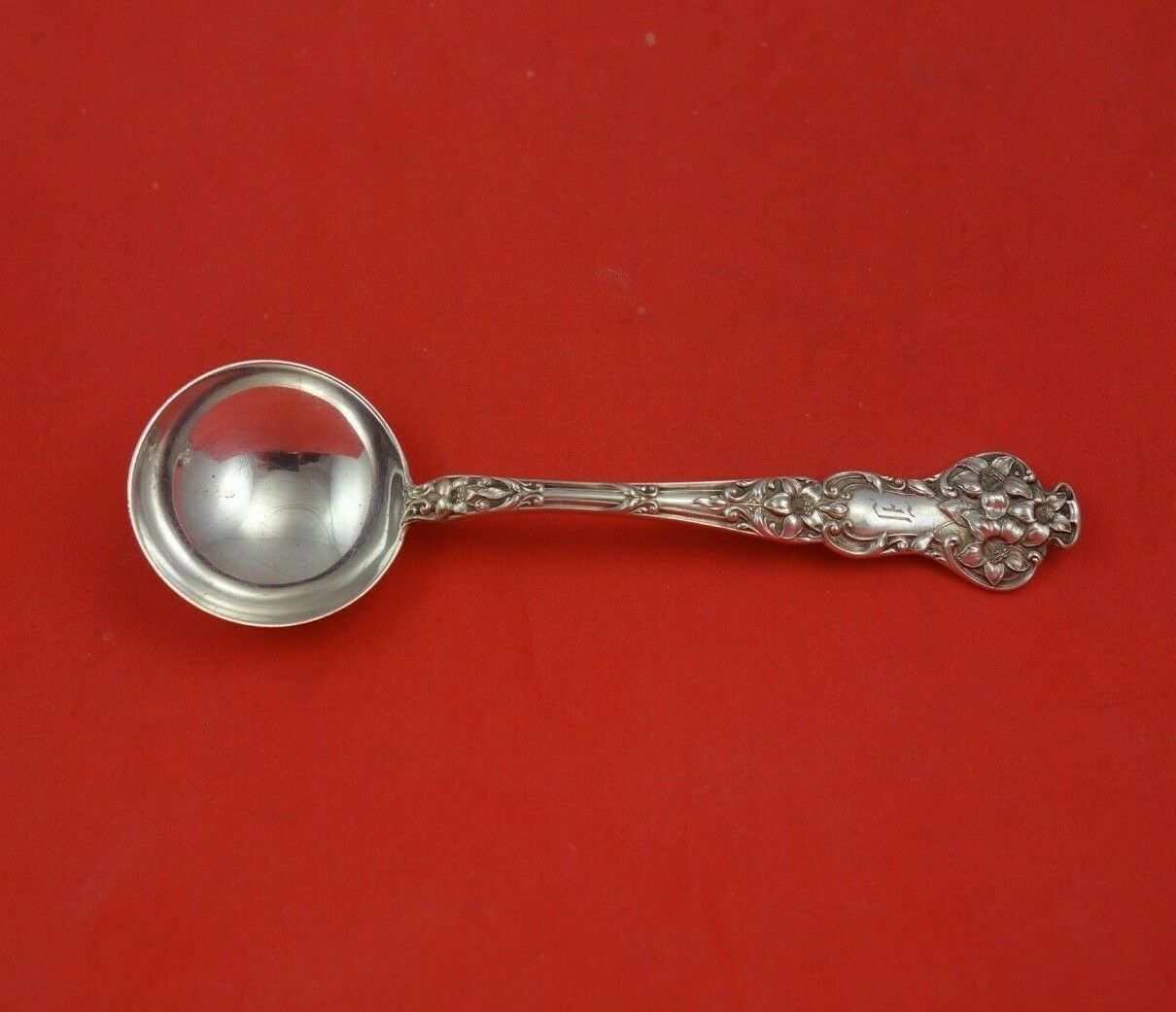 Primary image for Bridal Flower by Watson Sterling Silver Cream Soup Spoon 5 5/8" Heirloom
