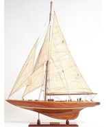 Sailboat Model Watercraft Traditional Antique Enterprises Small Wood - £210.31 GBP