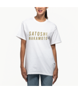 satoshi nakamoto shirt Classic Crew Neck T-Shirt - $22.99
