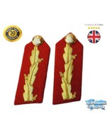 Gorget Collar Patch Gorgets Staff Officer -General- Nos 2 &amp; 4 Dress - $41.80 CAD