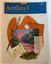 Walter Foster Acrílico 1 Libro Uno Book Ken Goldman Spanish Espanol Pintura - £4.78 GBP