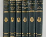 Lot of 6 Vintage Mark Twain Collier Editions 1917-1922 Tom Sawyer Huckle... - $56.95