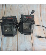 2x Bosch BC660 For BAT600-BAT650 18V 2A 60W Tool Battery Chargers Used T... - $41.37