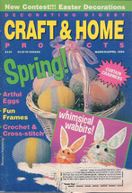 Decorating Digest CRAFT &amp; HOME Projects  March/April 1994 - £1.59 GBP