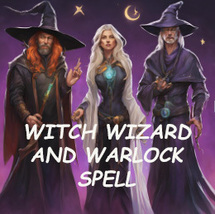 50x -200X FULL COVEN WITCH WIZARD & WARLOCK EXTREME MAGICK Witch Cassia4 image 2