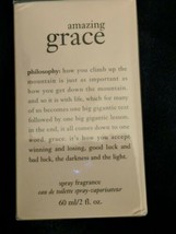 Philosophy Amazing Grace Edt Spray 2 Oz / 60ml Sealed - $44.89