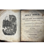 Henry Phinney / Holy Bible 1840/Apocrypha/Cannes Notes/ - £1,161.66 GBP