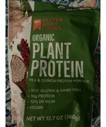  Better Body organic plant protein powder pea &amp; quinoa 12.7 oz - £28.03 GBP