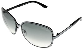 Tom Ford Sunglasses Women Square Pearl Silver Grey FT 0117 01B - £102.23 GBP