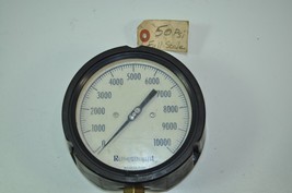 Robertshaw Rosemount Pressure Gauge 0- 10000 PSI   PN#- 19373-RB - £120.09 GBP