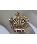 Vintage 14K Gold Jewish Torah Locket Pendant Judaica Star of David Charm... - $856.81 CAD