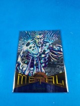 1995 Fleer Marvel Metal Iceman Silver Flasher Card #96 - £2.98 GBP