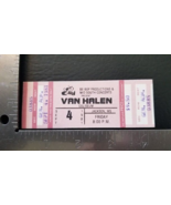 EDDIE VAN HALEN - VINTAGE SEPT 4 1981 UNUSED WHOLE CONCERT TICKET DAVID ... - $40.00