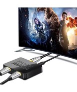 HDMI to Dual Twin HDMI 2 Way Splitter Adapter Cable Lead Signal Amplifie... - $13.41 CAD
