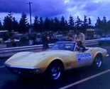 1971 Seattle Marquee Corvette Club Yellow Corvette Ready for Parade Car76 - $10.84