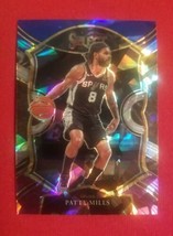 2020-21 Panini Select Patty Mills Blue White Purple Cracked Ice Prizm #48  - $2.49