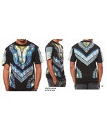 African Dashiki Print BLACK AFRICAN DASHIKI T-SHIRTS Black Panther Print... - €21,55 EUR