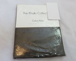 Calvin Klein Moss Twill Pebble Texture Moss Beige Standard Sham - $31.63
