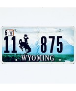 2016 United States Wyoming Park County Passenger License Plate 11 875 - $16.82