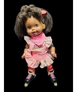 African American Mattel Baby Rollerblade Doll 15&quot; I REALLY SKATE See Vid... - $156.71