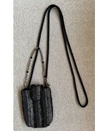 Liz Claiborne Mini Crossbody Bag/Purse in a sparkly black - $27.22 CAD