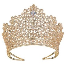 Hadiyana  Princess Jewelry Tiaras and Crowns Headband New Love Bridal Big Weddin - £158.40 GBP
