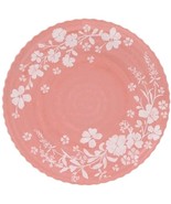 Four (4) Pioneer Woman ~ DAISY PINK ~ 10.6&quot; Dia. ~ Melamine ~ Dinner Plates - $913.91 MXN