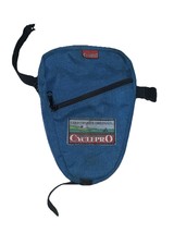 Vintage 80&#39;s Blue Countryside CyclePro Rear Stash Bag (Saddle Bag) - €12,89 EUR