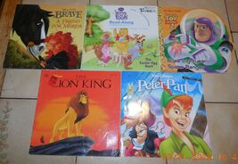 lot of 10 Disney Paper Back Books Toy Story Beauty and the beast Peter P... - $14.80