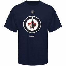 Winnipeg Jets Reebok NHL Team Logo Hockey T-Shirt - £15.97 GBP