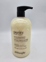 PHILOSOPHY Purity Made Simple One Step Facial Cleanser 22 oz - £34.12 GBP