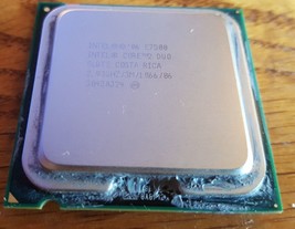 Intel Optiplex 380 Desktop Processor SLGTE Core 2 Intel Core 2 Duo E7500... - $3.96