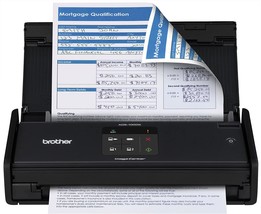 Black Brother Ads1000W Compact Color Desktop Scanner With Wireless Networking - $259.94