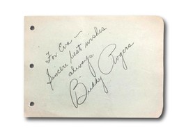 Buddy Rogers Hand Signed Album Page Cut JSA COA Autograph Wings Actor - £71.31 GBP