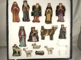 Vintage Lang Wise Angels &amp; Nativities Collction Ellen Stouffer Glorious Nativity - £118.42 GBP