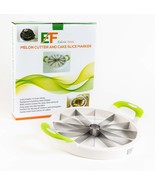 Edesia Feast Extra Large Melon Cutter &amp; Cake Slice Marker | Stainless St... - $837.72 MXN